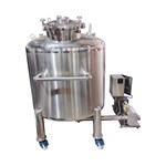 Skid-Mounted Storage Tank and Rotary-Lobe Pump Unit