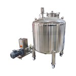 Skid-Mounted Storage Tank and Rotary-Lobe Pump Unit