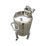 Small Mobile Stainless Steel Storage Tank
