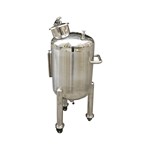 Small Mobile Stainless Steel Storage Tank