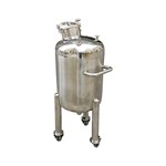 Small Mobile Stainless Steel Storage Tank