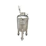 Small Mobile Stainless Steel Storage Tank