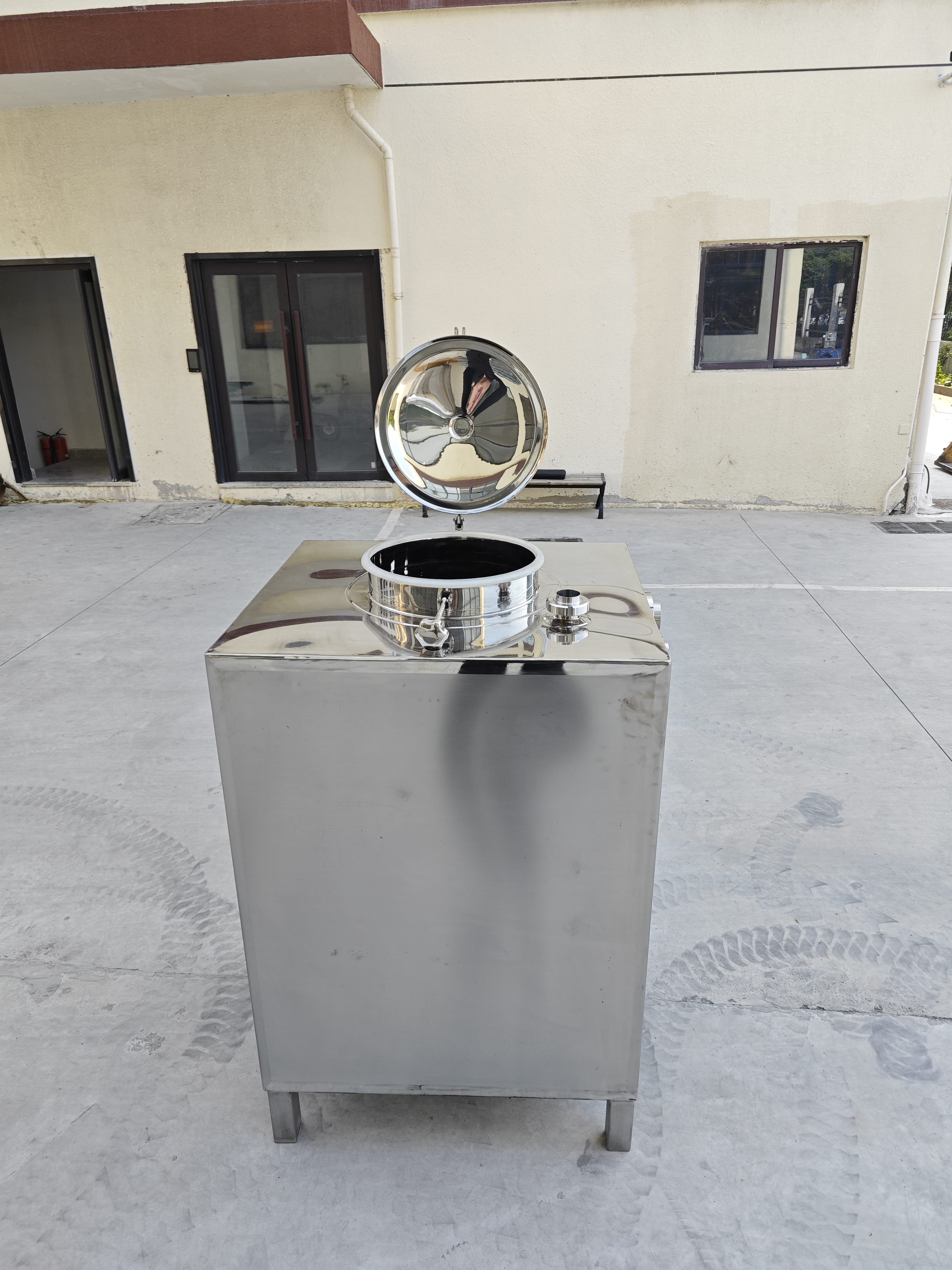 Square Stainless Steel Storage Tank