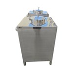 Square Stainless Steel Storage Tank with Three Front Connections
