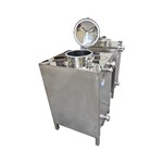 Square Stainless Steel Storage Tank with Three Front Connections