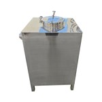 Square Stainless Steel Storage Tank with Three Front Connections