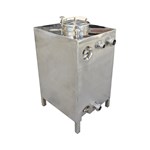 Square Stainless Steel Storage Tank with Three Front Connections