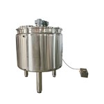 Steam-heated Mixing Tank With Internal Coils