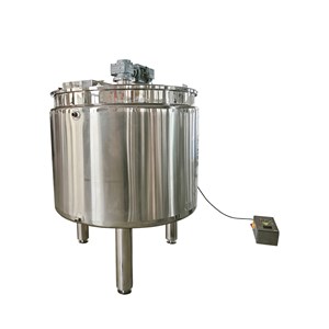 Steam-heated Mixing Tank With Internal Coils