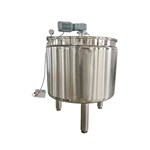Steam-heated Mixing Tank With Internal Coils
