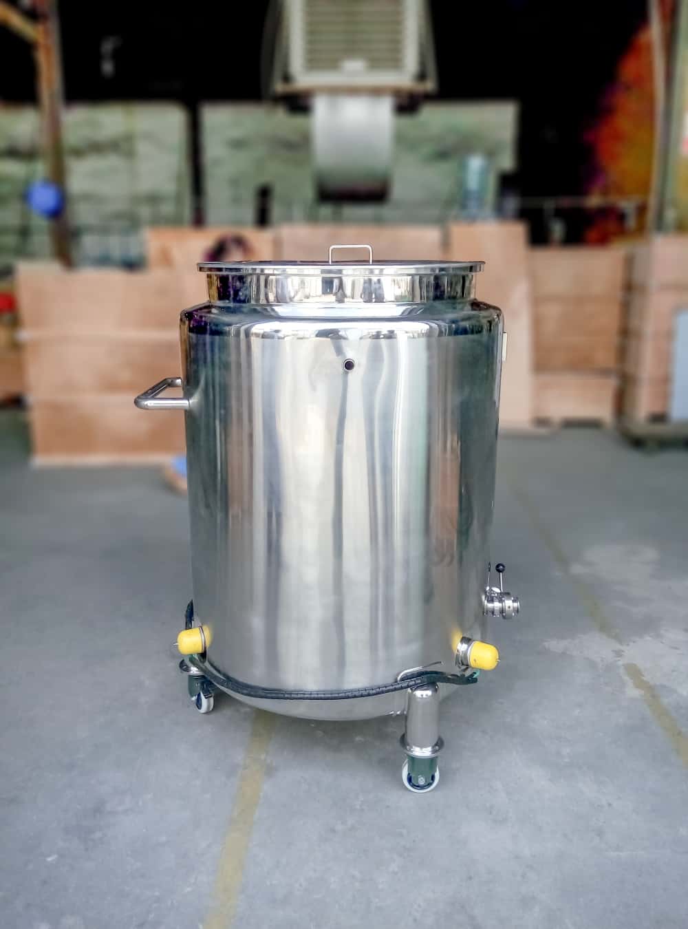 Three-layer Stainless Steel Storage Tanks