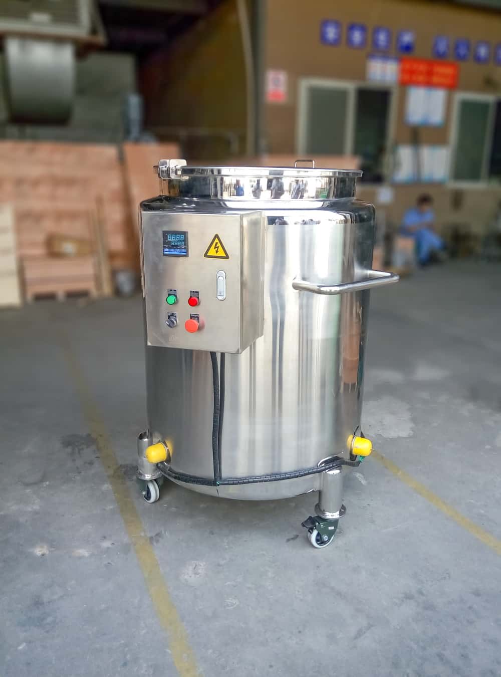 Three-layer Stainless Steel Storage Tanks