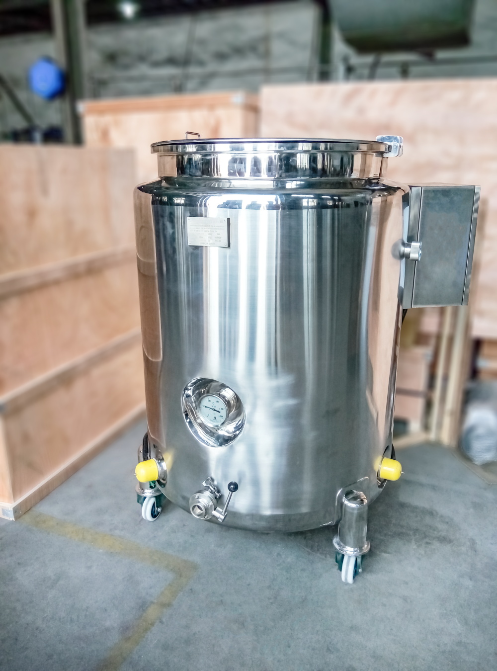 Three-layer Stainless Steel Storage Tanks