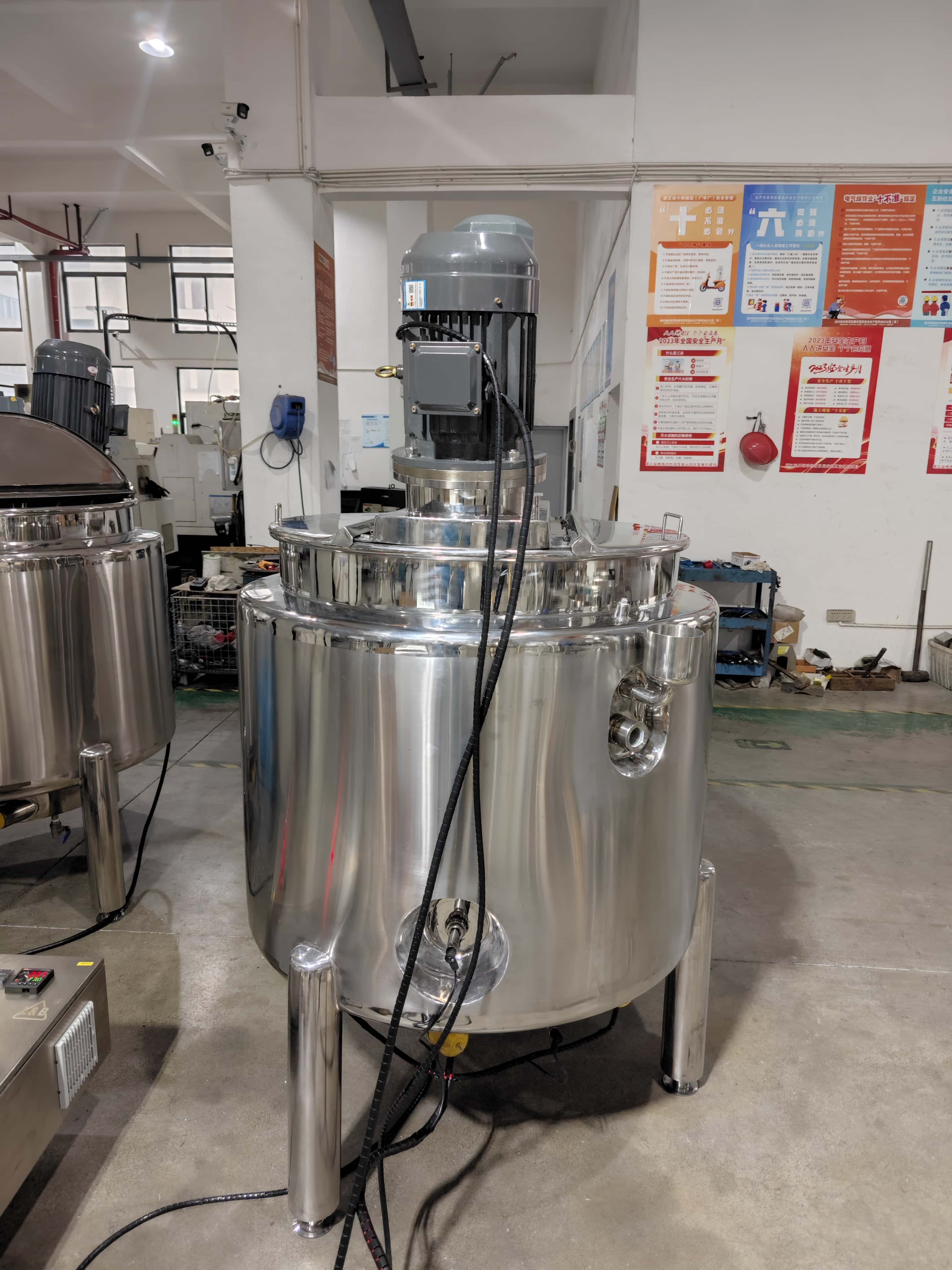 Three-stage Stirring