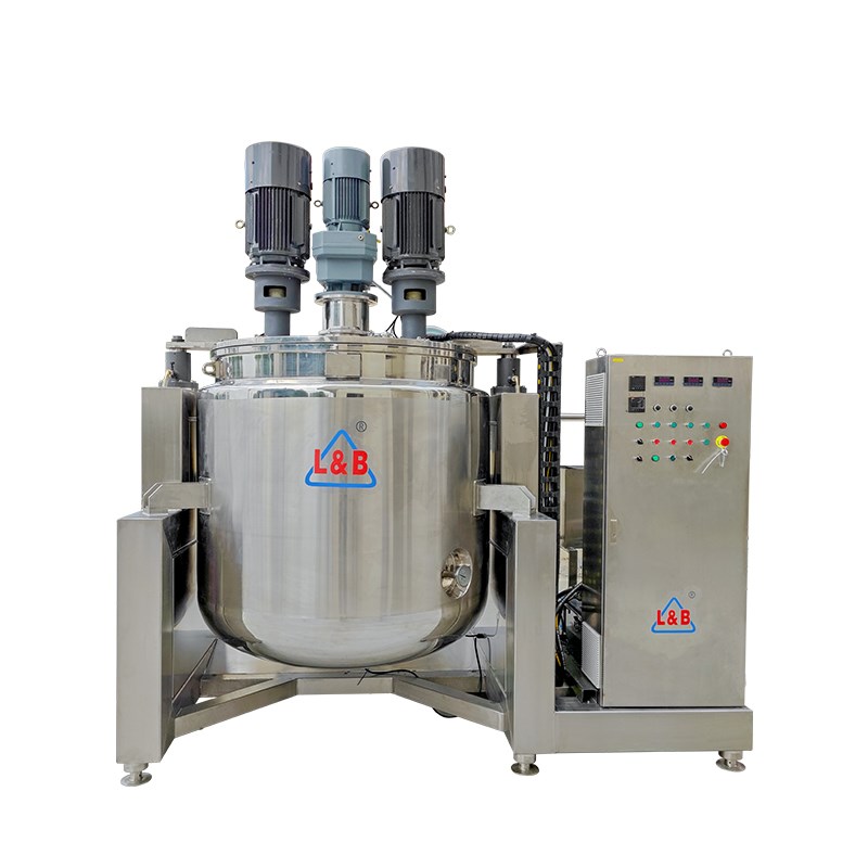 Triple-Agitation Emulsifying System