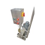 Wall-Scraping Mixing Tank with Rotary-Lobe Pump and Filling Machine