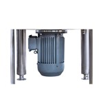 (wall-scraping + Paddle-type + Bottom-entry Emulsification) – Coaxial Dual-motor System