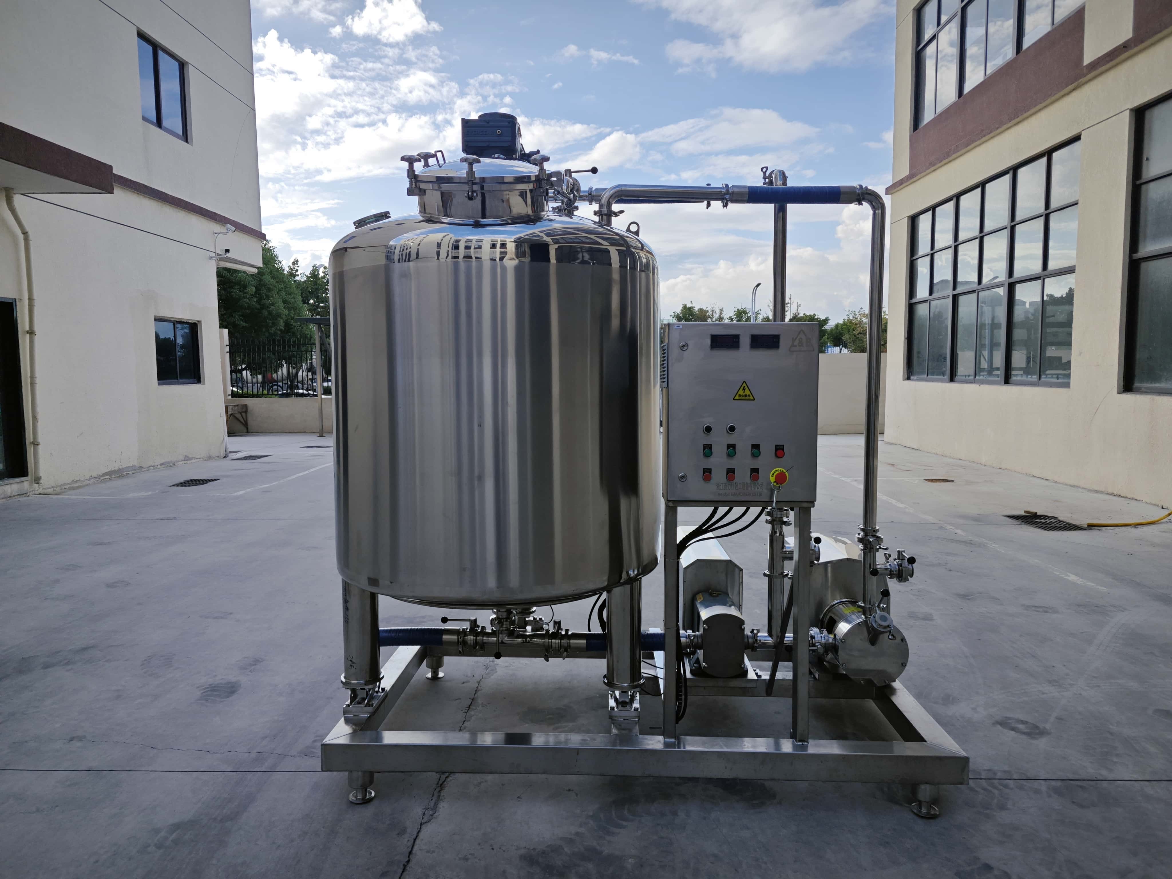 Weighed Skid-Mounted Mixing and Emulsifying System