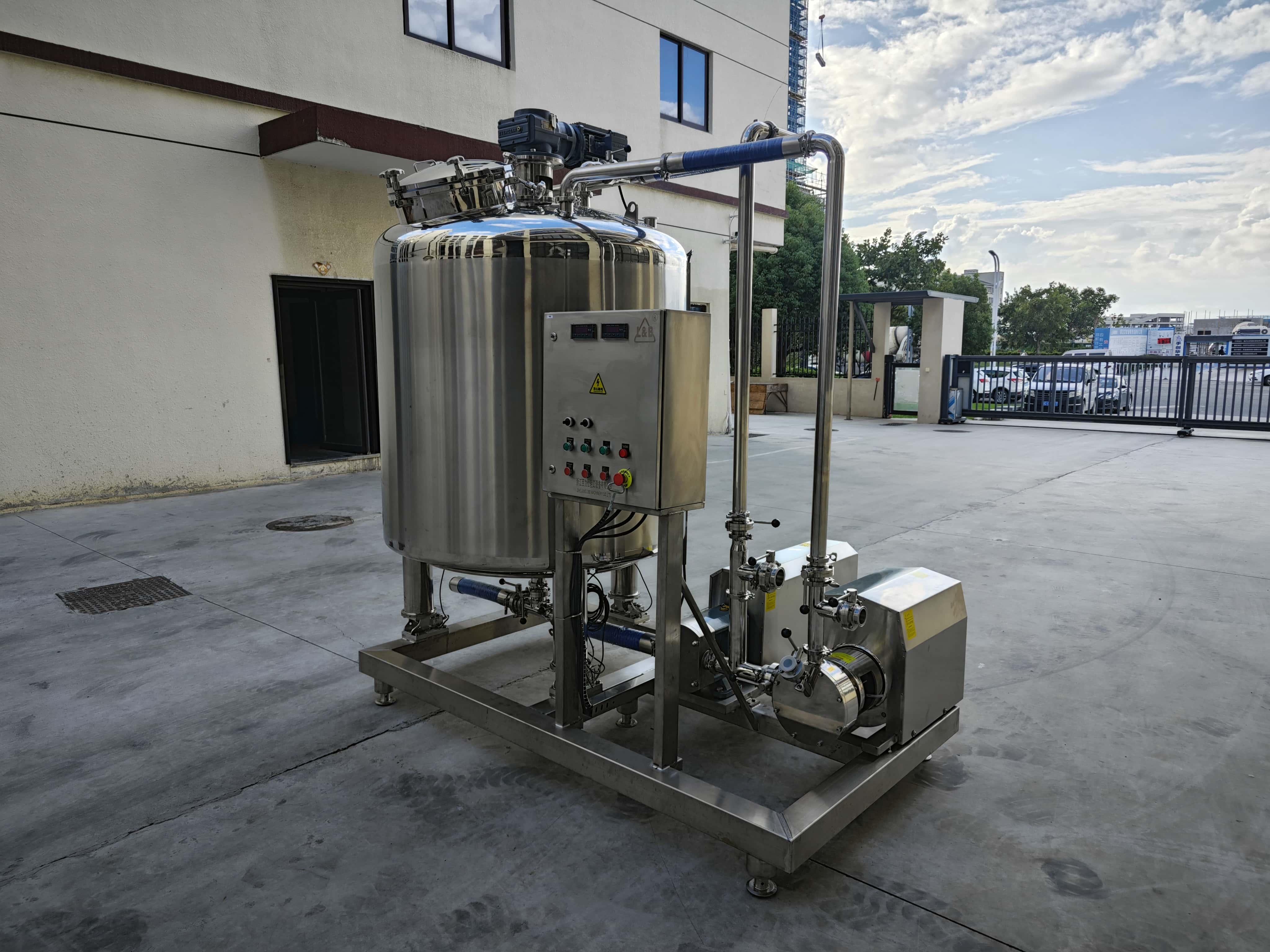 Weighed Skid-Mounted Mixing and Emulsifying System