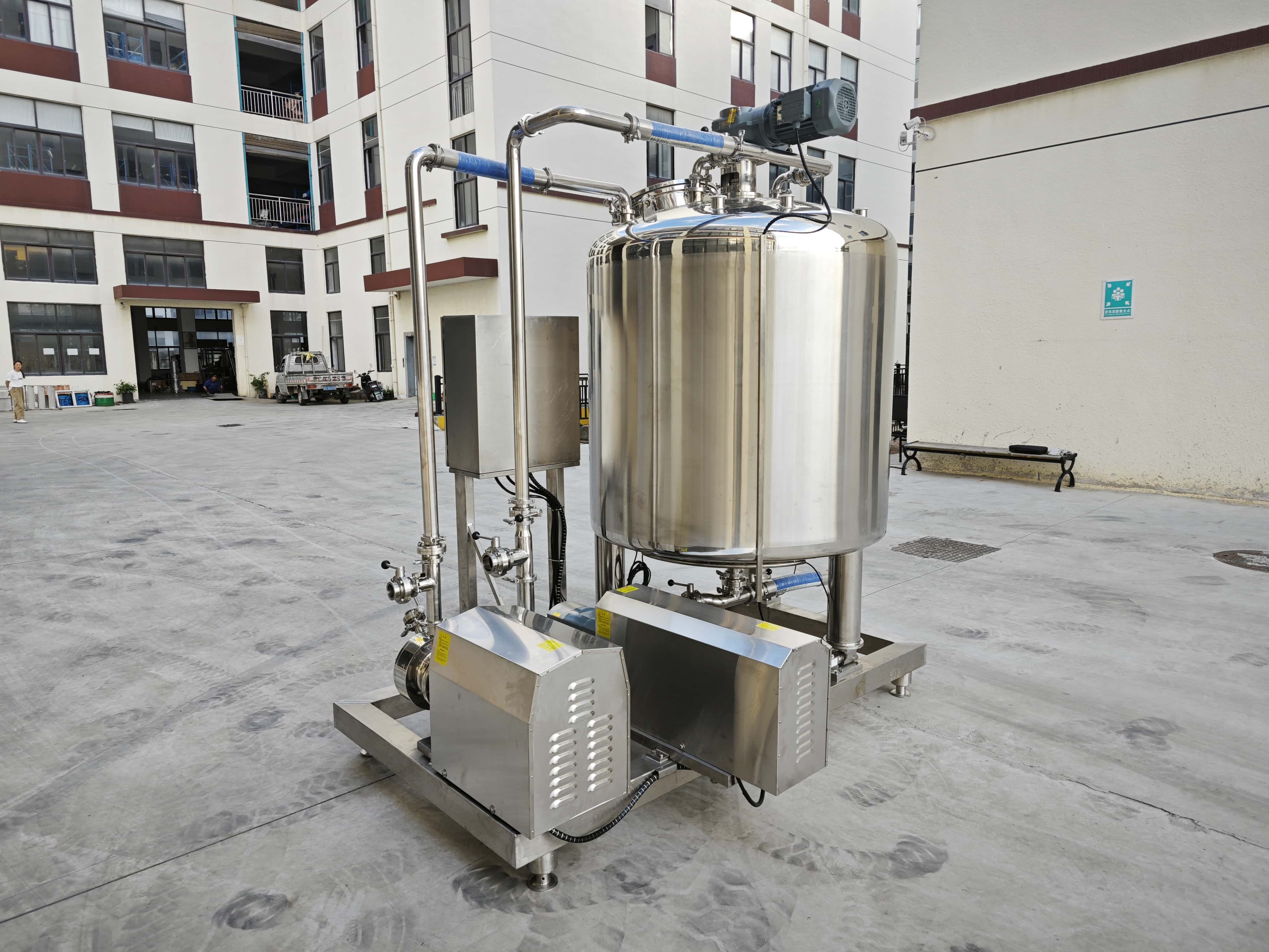 Weighed Skid-Mounted Mixing and Emulsifying System