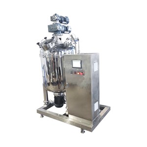 Weighed Wall-Scraping and Paddle Mixing Tank with Bottom Emulsifier
