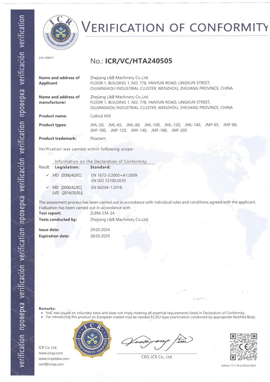 Certificates