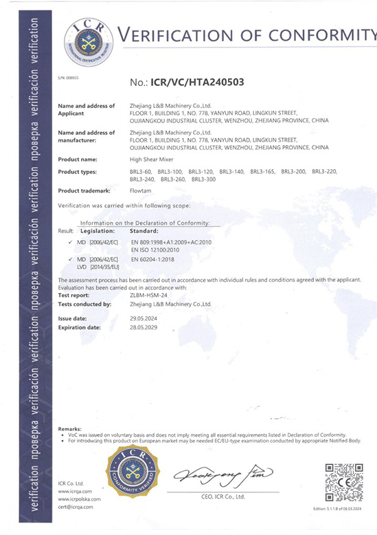 Certificates