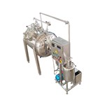 300 L Vacuum Ploughshare Mixer with Three Cleaning Heads