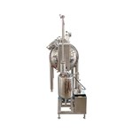 300 L Vacuum Ploughshare Mixer with Three Cleaning Heads