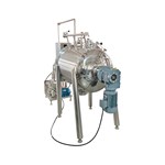 300 L Vacuum Ploughshare Mixer with Three Cleaning Heads