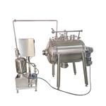 300 L Vacuum Ploughshare Mixer with Three Cleaning Heads