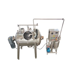300 L Vacuum Ploughshare Mixer with Three Cleaning Heads