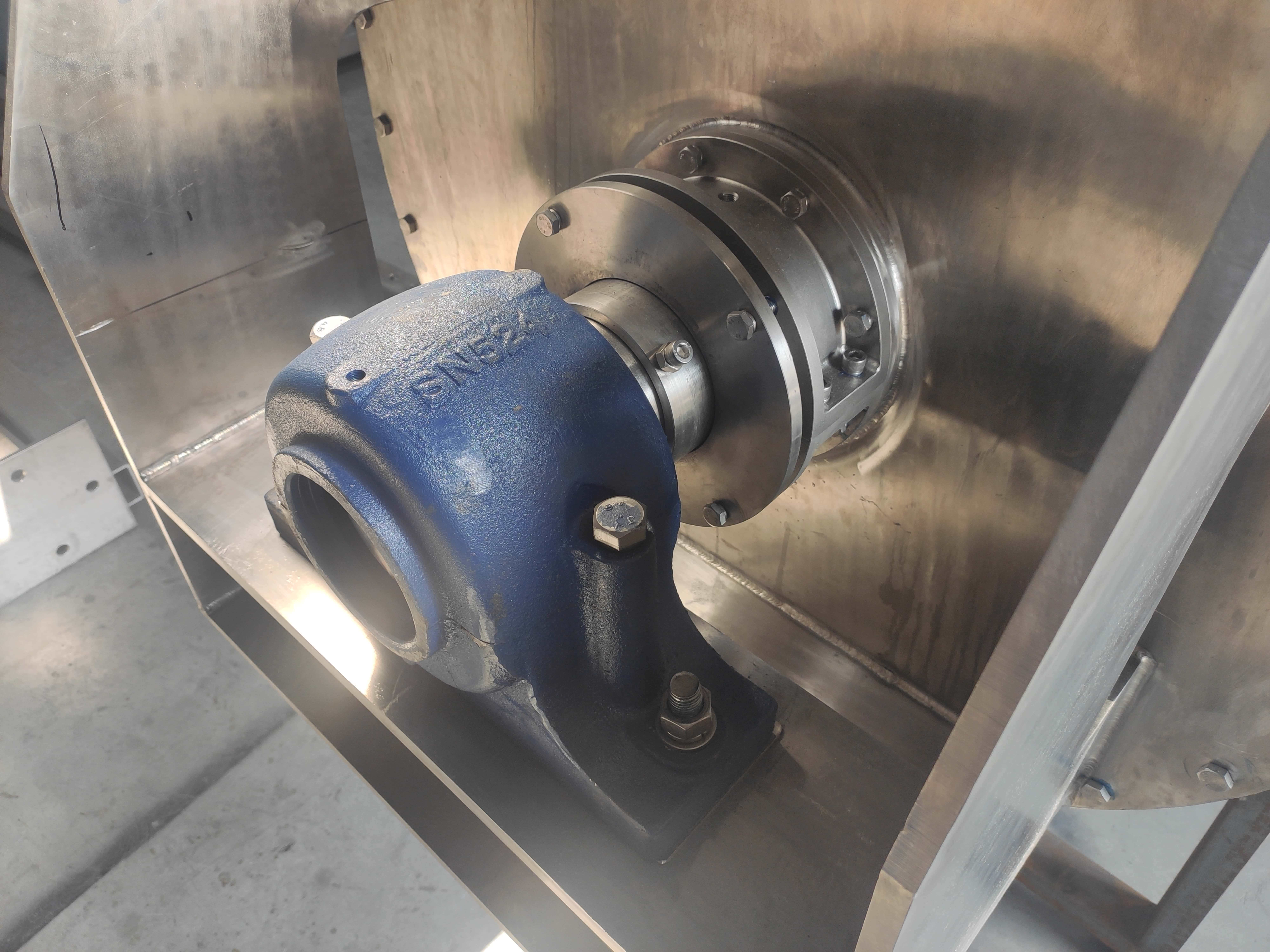 3000 L Ribbon Horizontal Blender with Inspection Opening