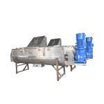 3000 L Ribbon Horizontal Blender with Inspection Opening