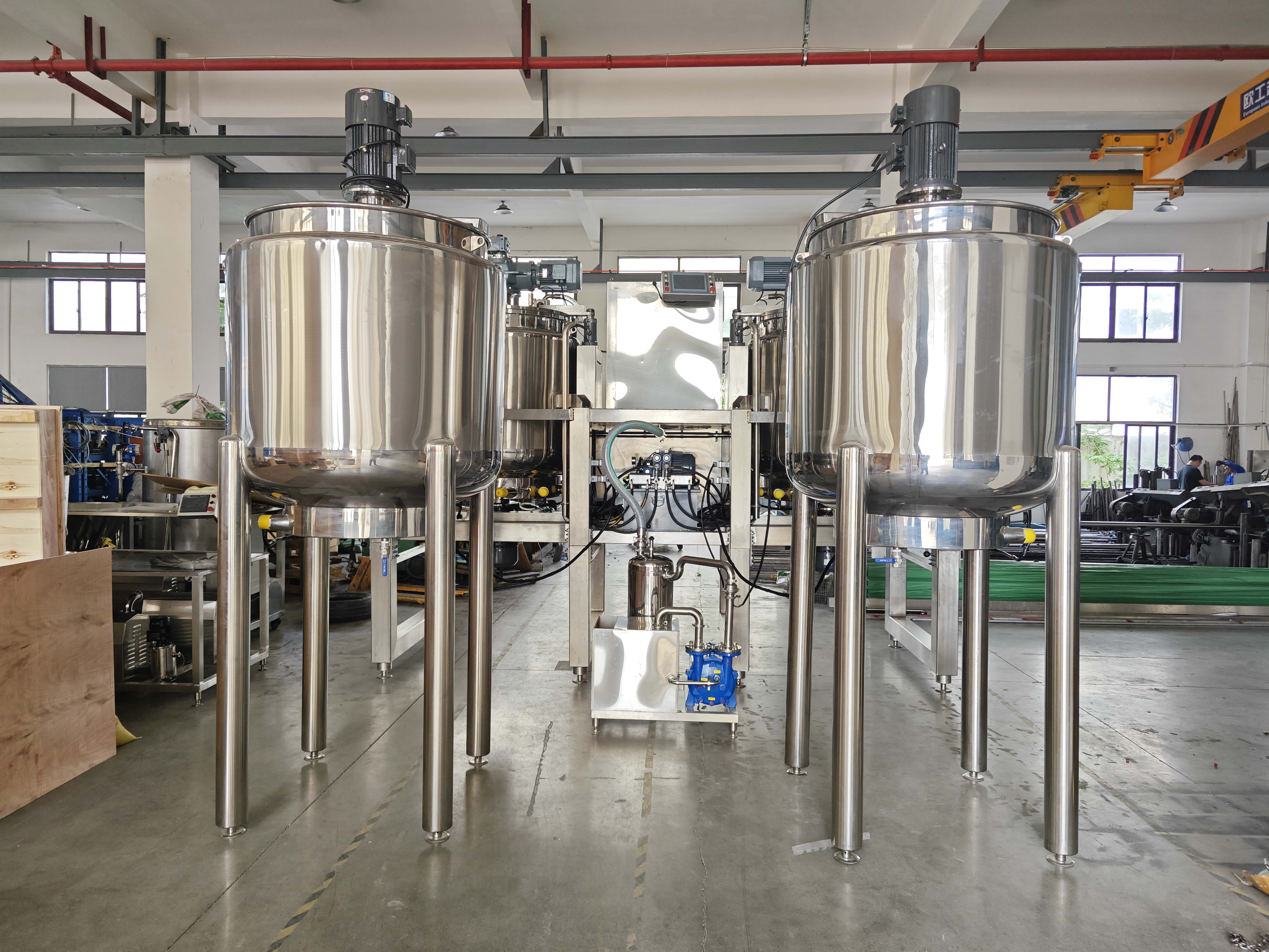 Dual-Tank Multifunctional Mixing System