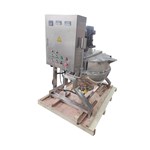 Electric-Heated Manual-Tilt Open Scraper and Emulsifying Jacketed Kettle