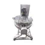 Electric-Heated Manual-Tilt Open Scraper and Emulsifying Jacketed Kettle