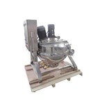 Electric-Heated Manual-Tilt Open Scraper and Emulsifying Jacketed Kettle