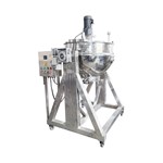 Electric-Heated Mobile Scraper Jacketed Kettle with Powered Tilt