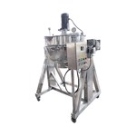 Electric-Heated Mobile Scraper Jacketed Kettle with Powered Tilt