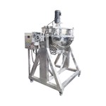 Electric-Heated Mobile Scraper Jacketed Kettle with Powered Tilt