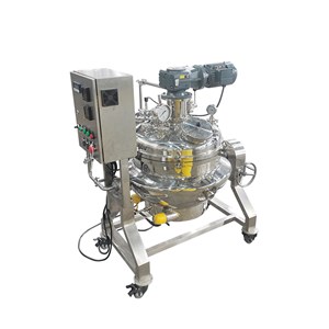 Electric-Heated Vacuum Sealed Scraper Jacketed Kettle