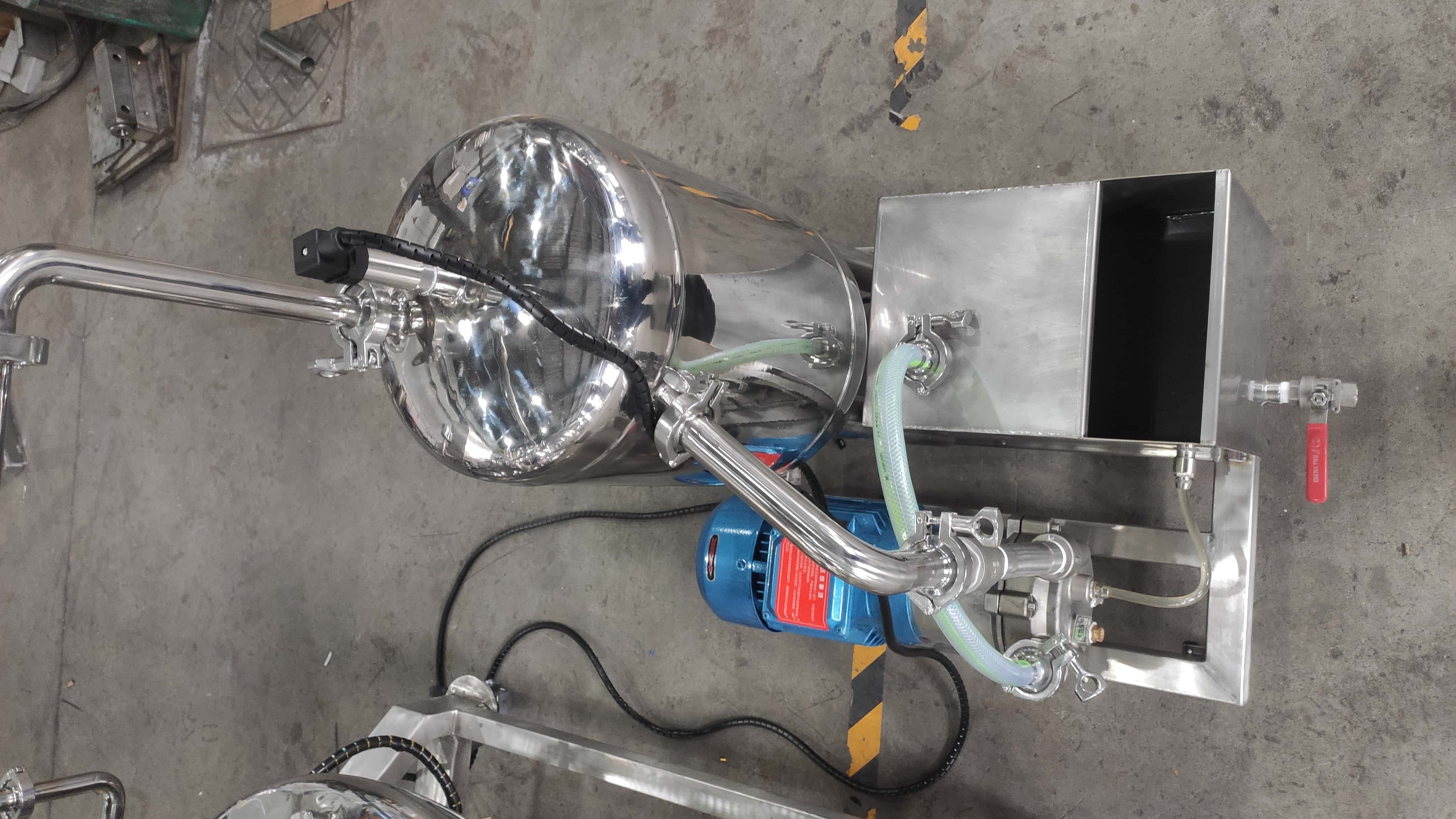 Electric-Heated Vacuum Sealed Scraper Jacketed Kettle