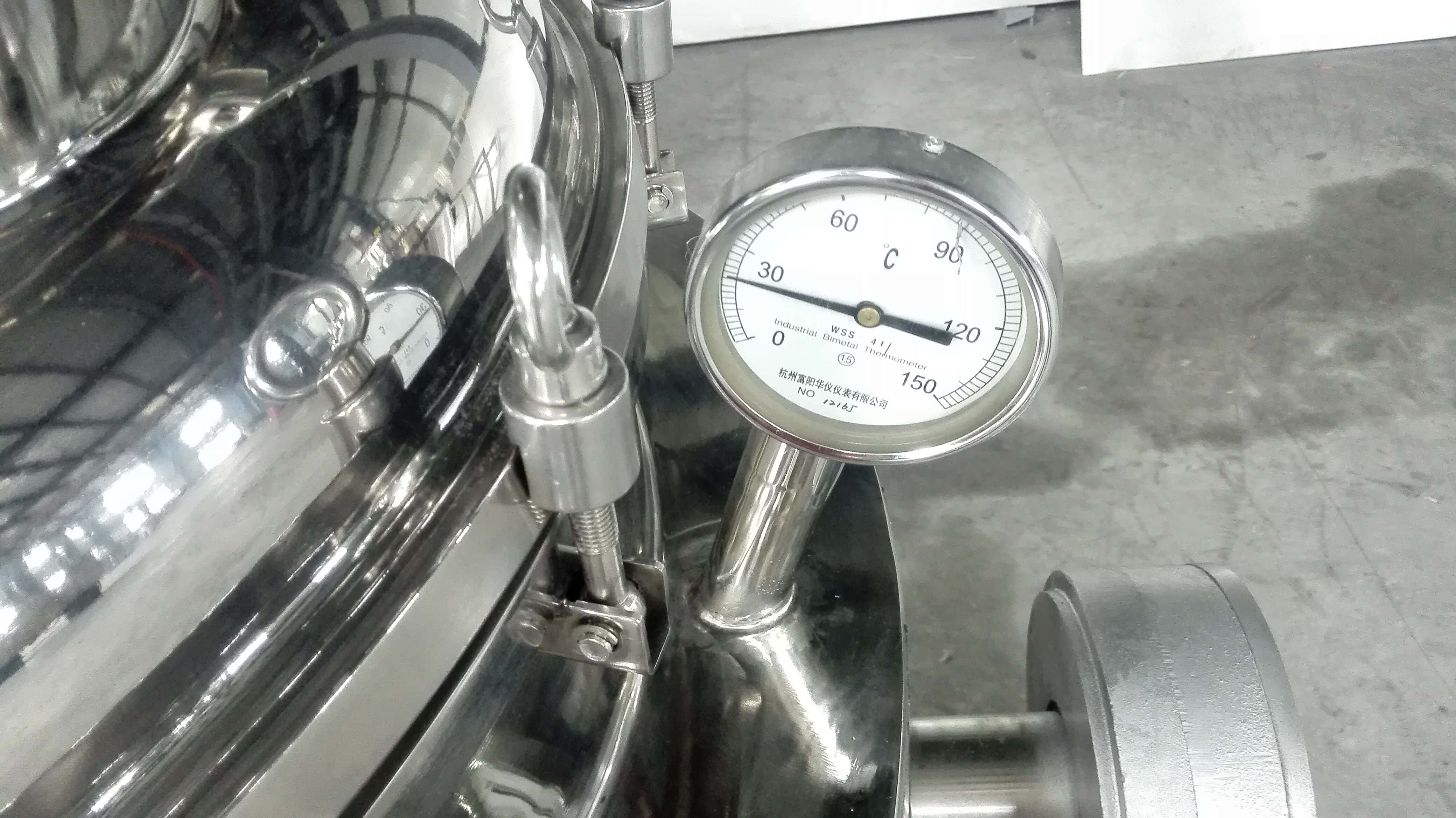 Gas-Heated Manual-Tilt Sealed Scraper Jacketed Kettle
