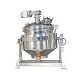 Gas-Heated Manual-Tilt Sealed Scraper Jacketed Kettle