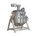 Gas-Heated Manual-Tilt Sealed Scraper Jacketed Kettle