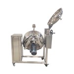 Jacketed Kettle with Bottom-Scraping Agitator