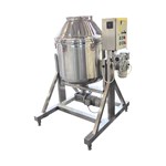 Mesh-Insert Rotary Drum Blender
