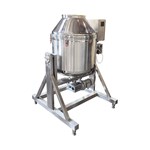 Mesh-Insert Rotary Drum Blender