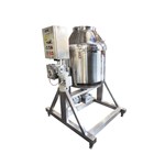Mesh-Insert Rotary Drum Blender